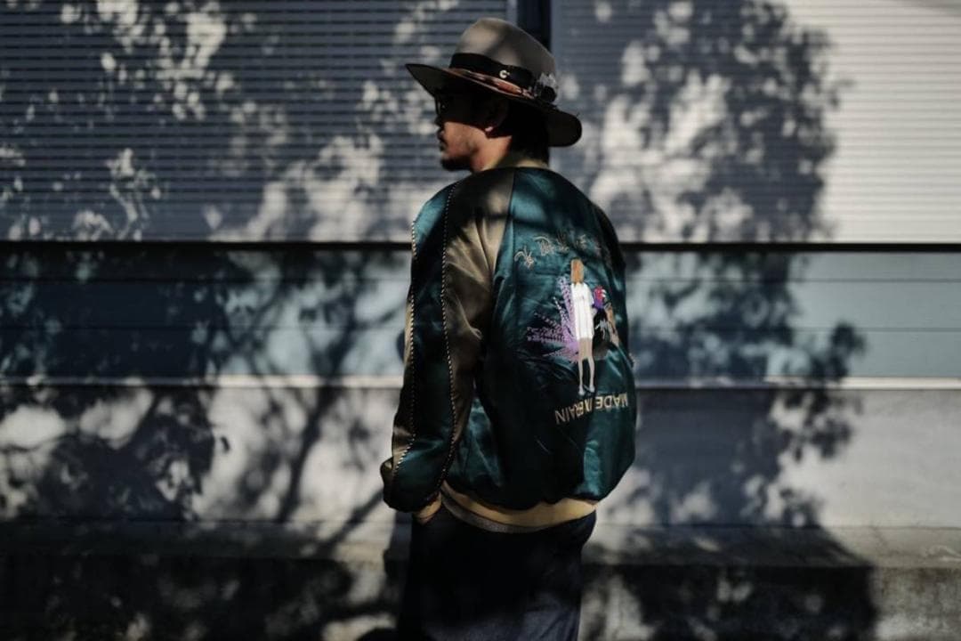 【受注生産】VIBECAスカジャン　Mサイズ 　 希少　アンバサダーニューヨーク