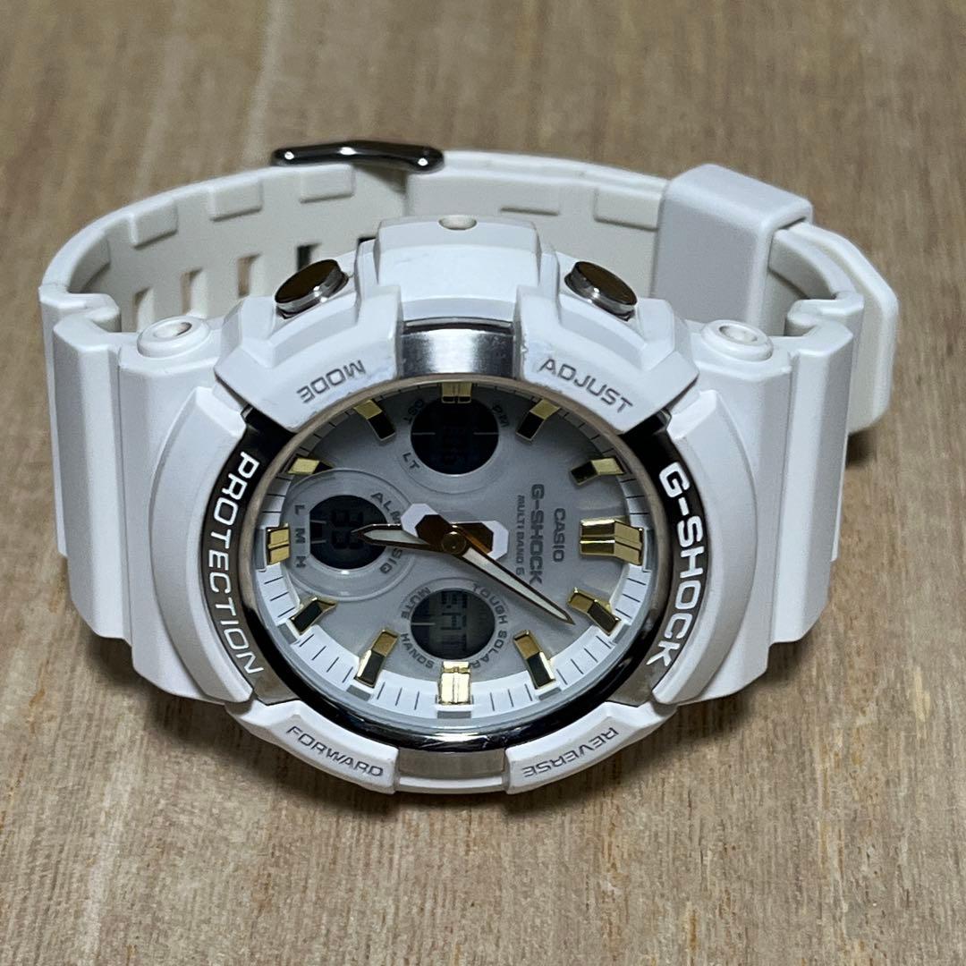 【完動美品】G-SHOCK アナデジ GAW-100GAタフソーラー／バンド新品