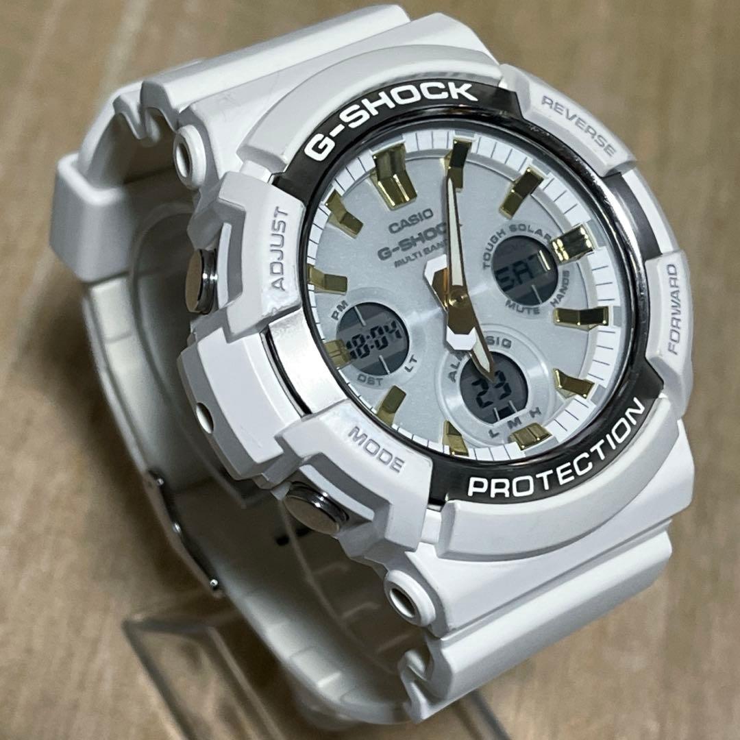 【完動美品】G-SHOCK アナデジ GAW-100GAタフソーラー／バンド新品