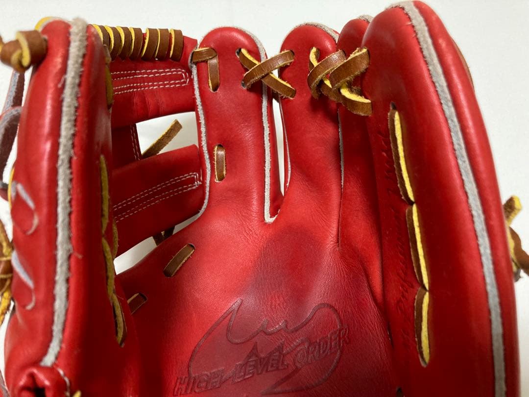 Zeems 軟式用レッドグローブ