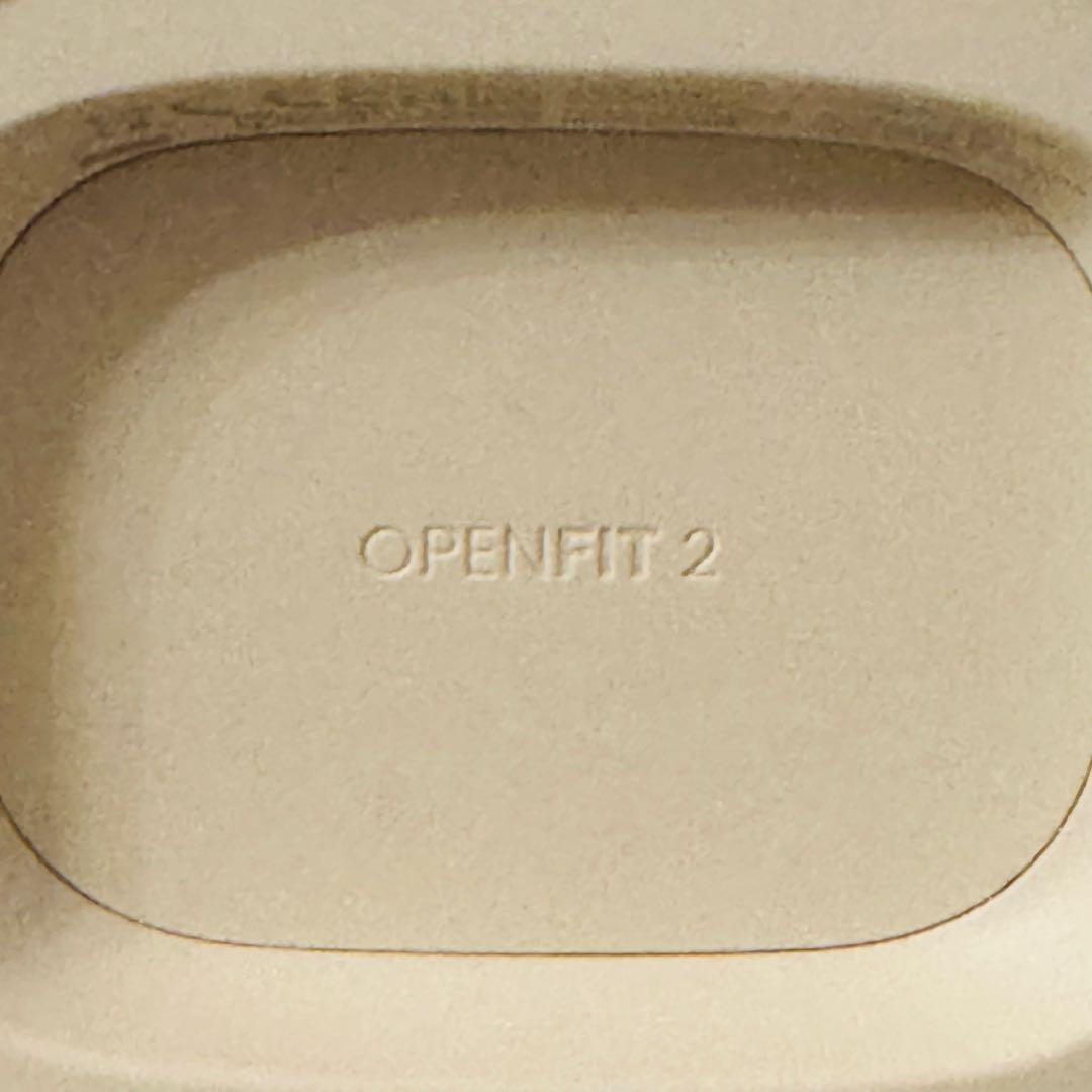 【美品】Shokz OpenFit 2 SKZ-EP-000046 ベージュ