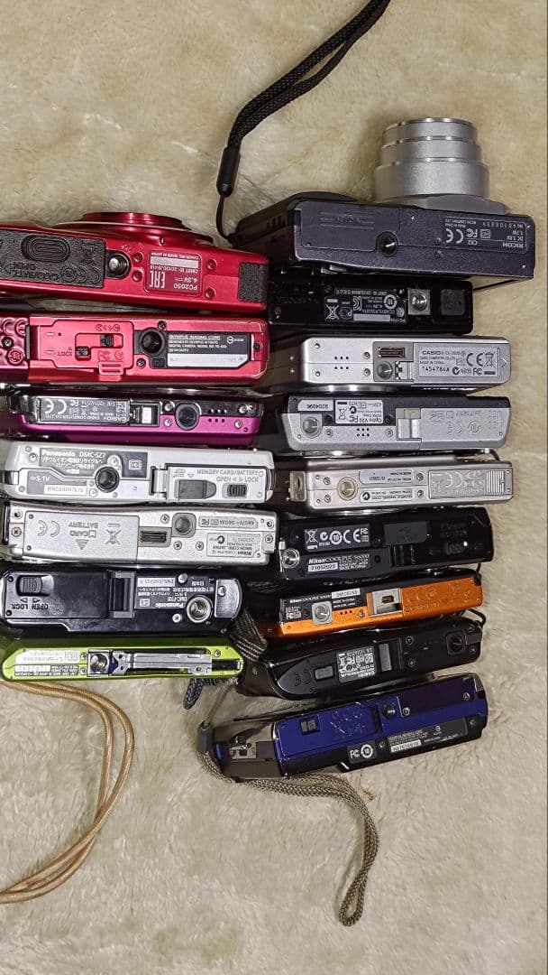 デジタルカメラセット 多色 15台