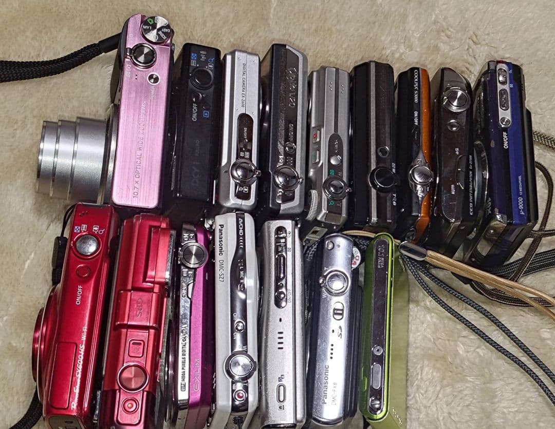 デジタルカメラセット 多色 15台