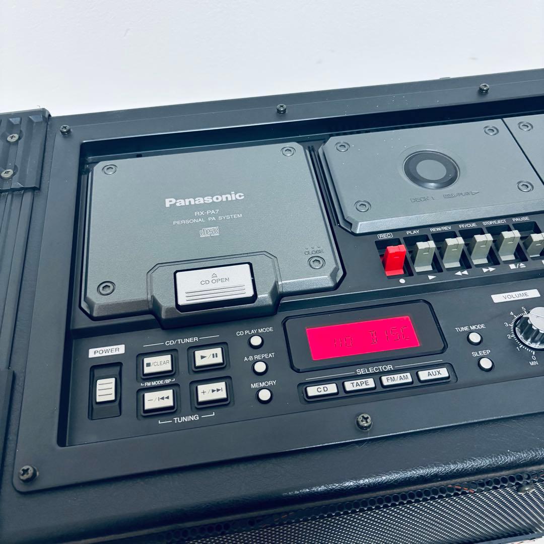 美品　PANASONIC パナソニック RX-PA7 CDラジカセ