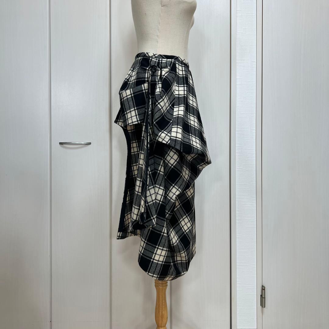 Comme des Garcons 80s 2way ウール巻きスカート