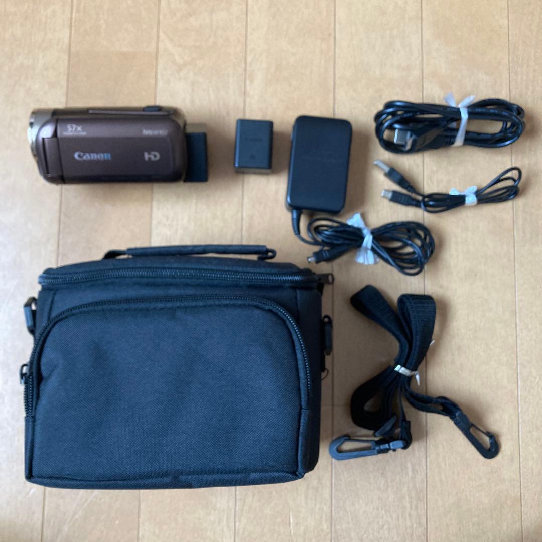 Canon IVIS HFR52 ビデオカメラ ＆ケース＆ケーブル＆バッテリー