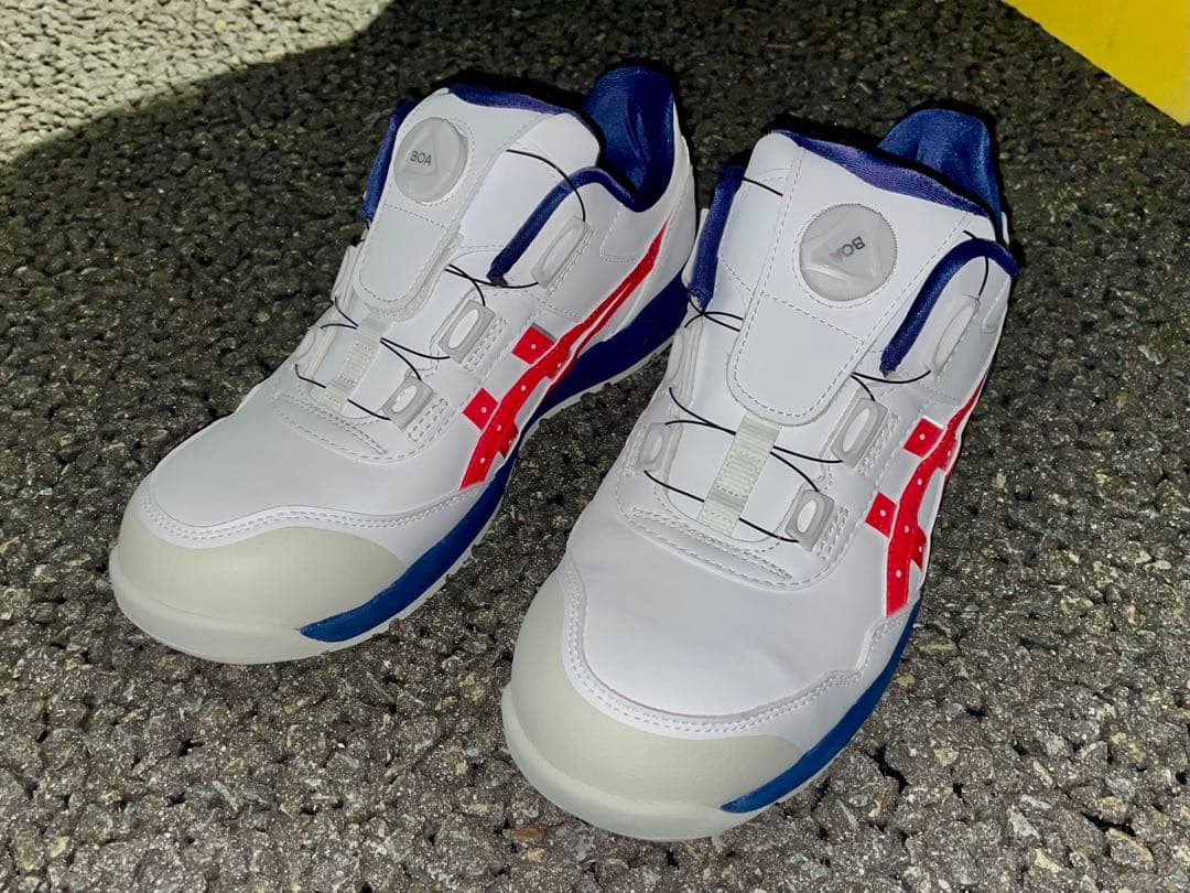 ☆美品☆ 安全靴 アシックス ウインジョブ CP306BOA 26.5cm