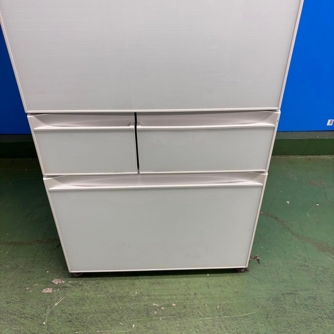 592 東芝 大型冷蔵庫 400L強　自動製氷　小型　家庭用　右開き　5ドア