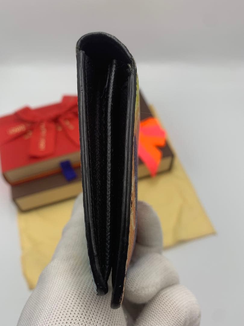 希少 RFID ルイヴィトン ポルトフォイユ ブラザ サンセット 長財布 P55