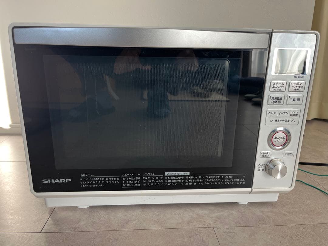 SHARP 過熱水蒸気 オーブンレンジ RE-SS8X 2020年製