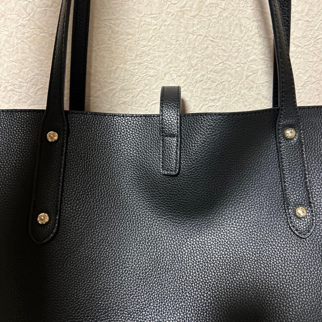 <土日限定値下げ>COACHコーチトートバッグ　ブラック