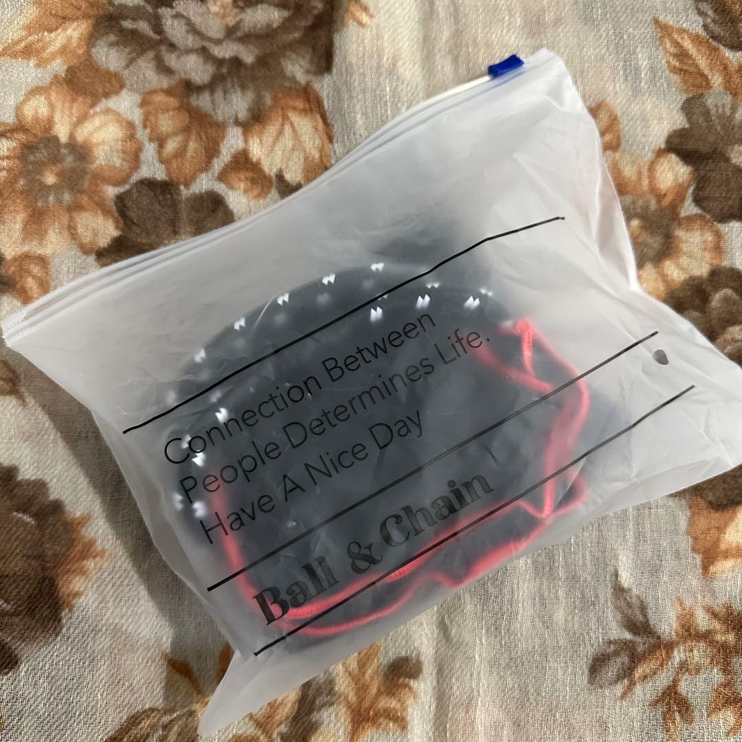 【限定】ボールアンドチェーン 不二家ペコちゃん コラボバッグMSブラック