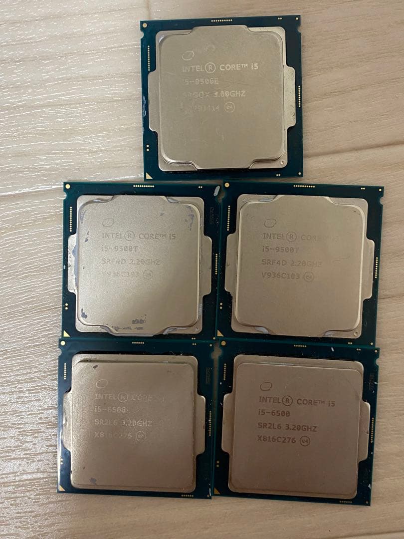 Y*N様 CPU-i5/9500E/1枚-i 5/9500T/2枚-i5-650