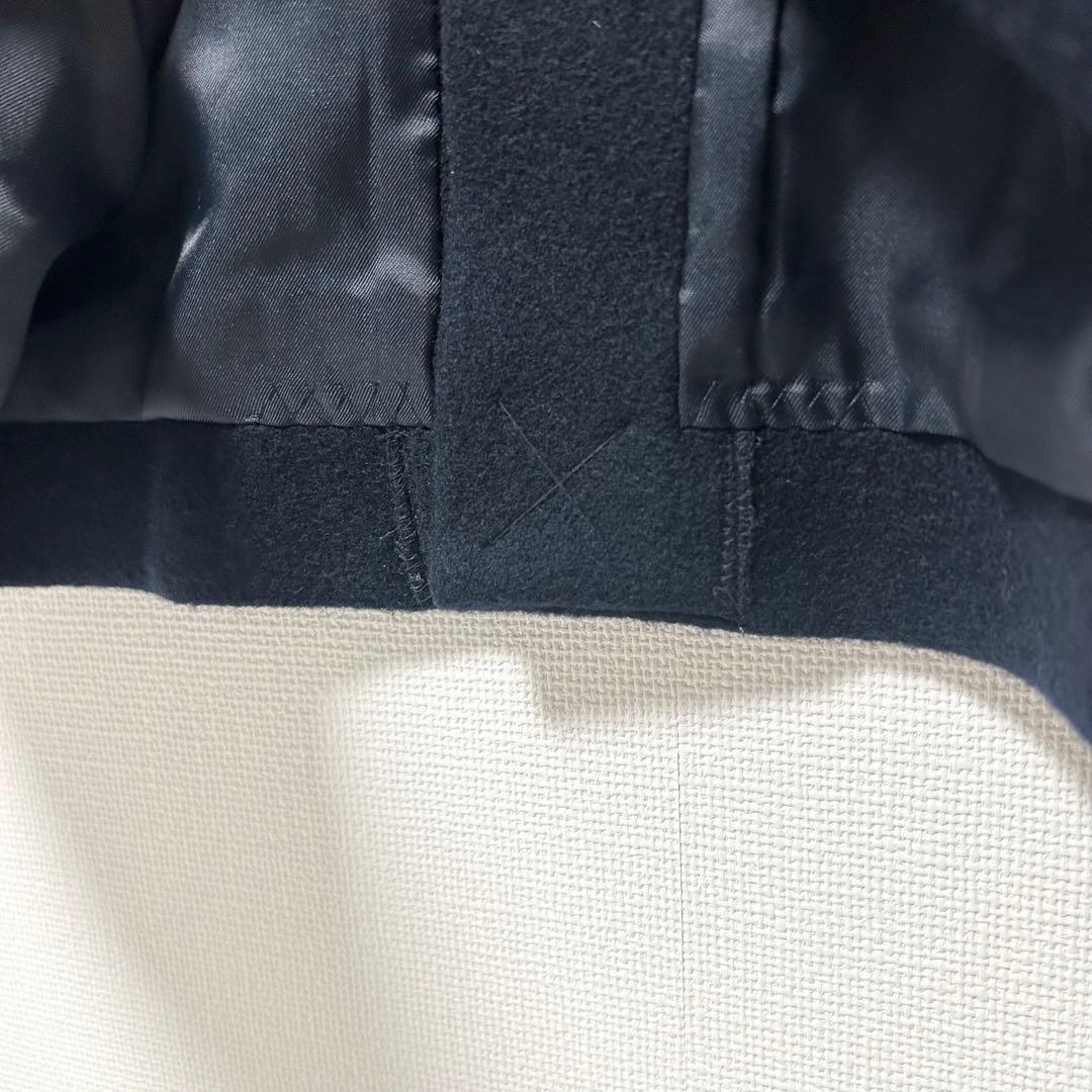 新品未使用✨北欧　3WAYアレンジ襟のかろやかチェスターコート　ネイビー