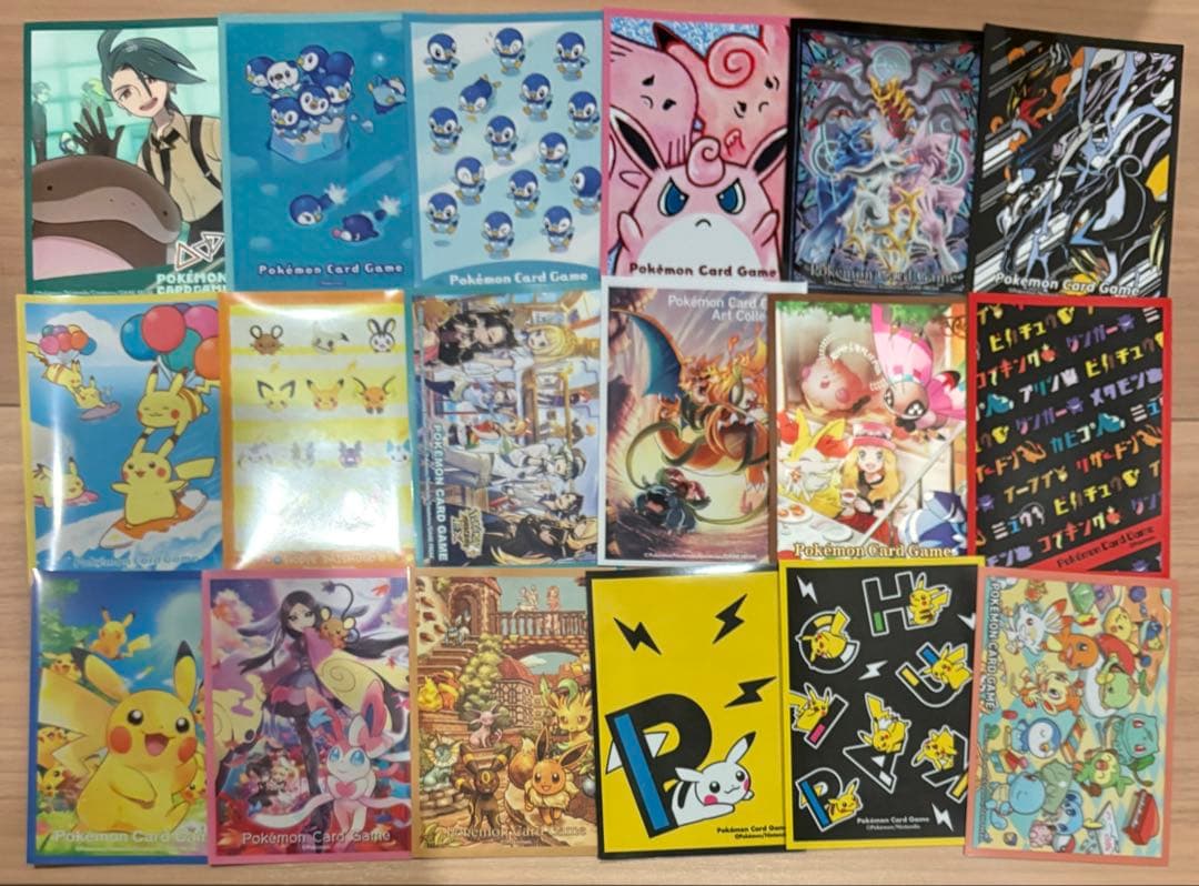 ポケモン デッキシールド スリーブ 185種類
