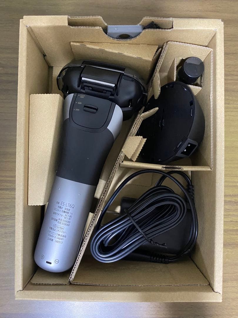 パナソニック メンズシェーバー ラムダッシュ 3枚刃 ES-LT6Q-S