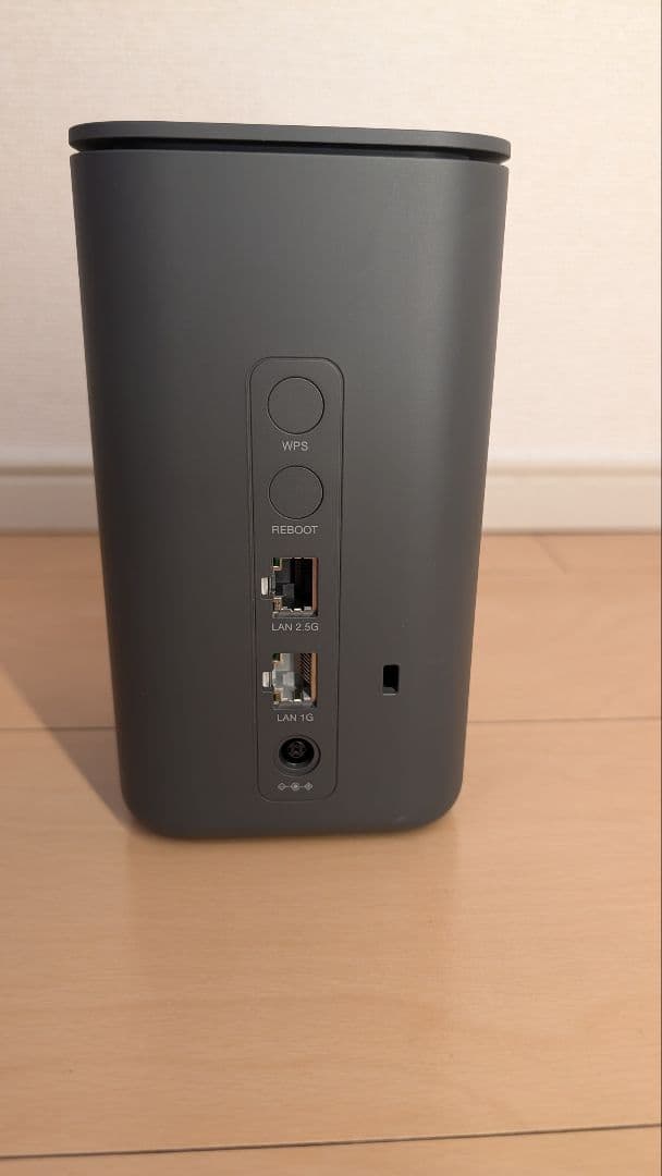 NTTドコモ 5G HR02 ダークグレー ホームルーター