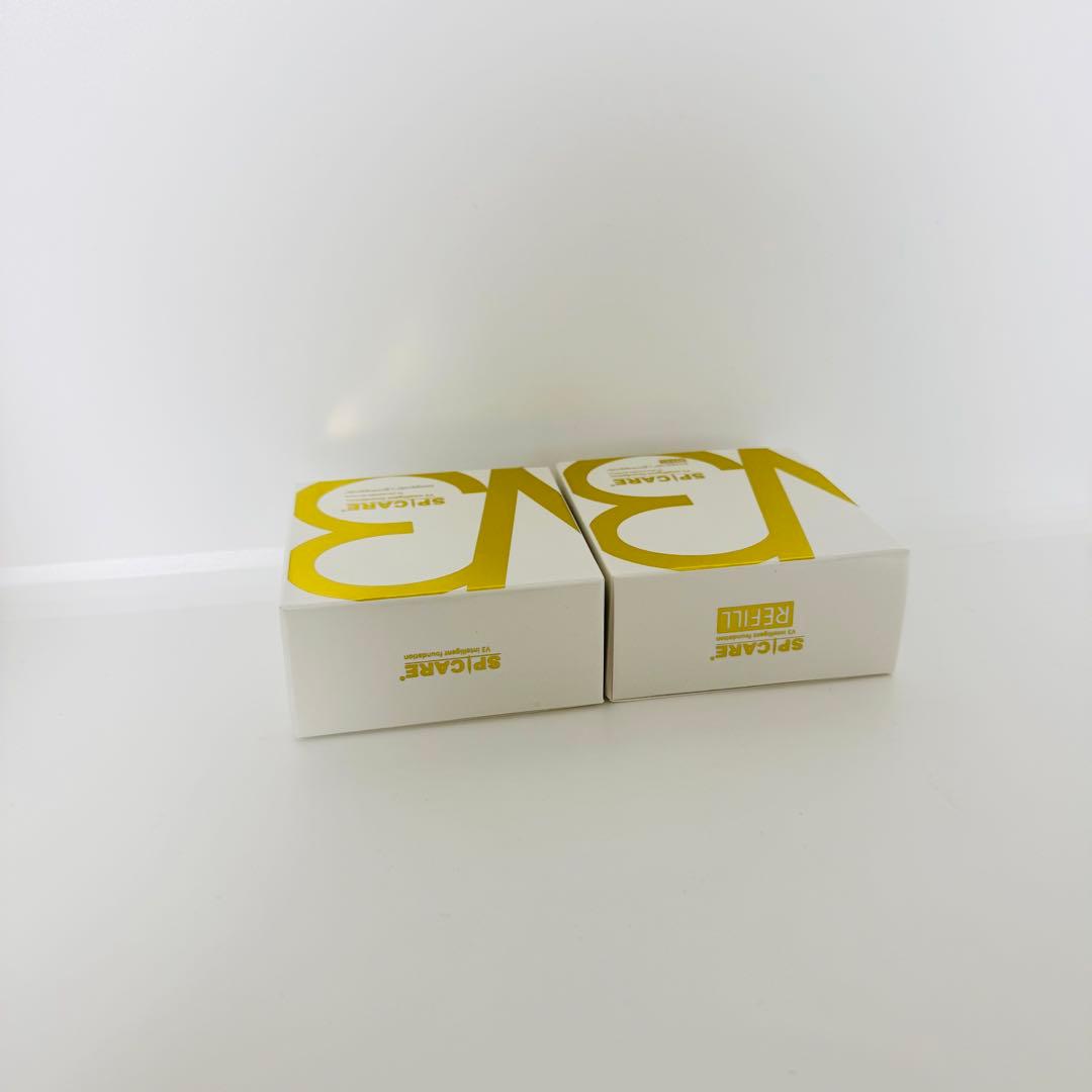 スピケア V3インテリジェントファンデーション 本体+詰替【正規品】ロット番号付