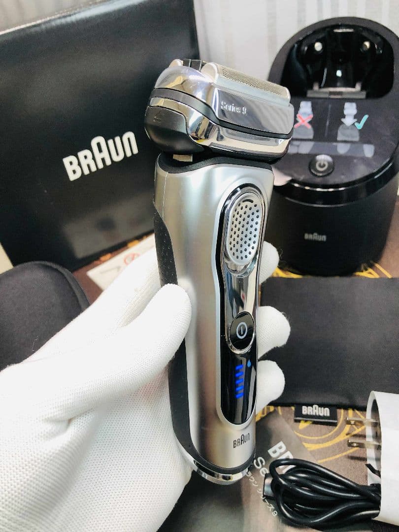 【tmak】BRAUN S9 9292ccメンズ電気シェーバー ブラウン