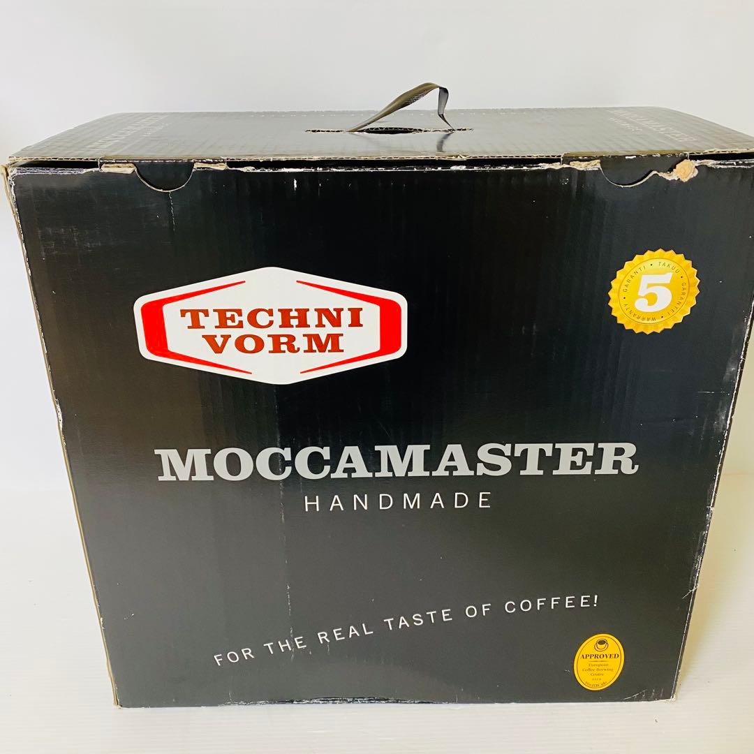 モカマスター ドリップ コーヒーメーカー メタリックホワイト