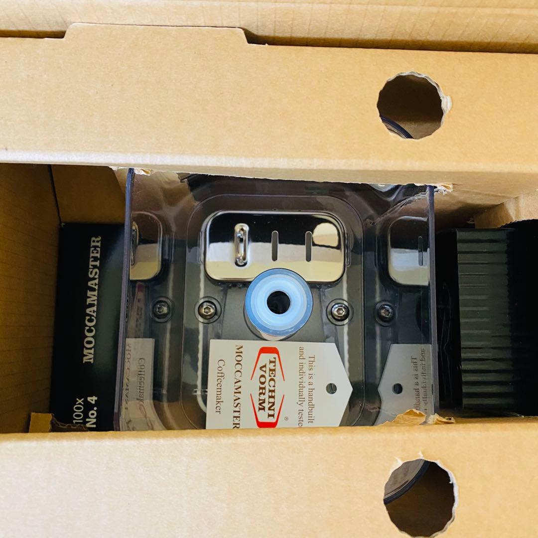 モカマスター ドリップ コーヒーメーカー メタリックホワイト