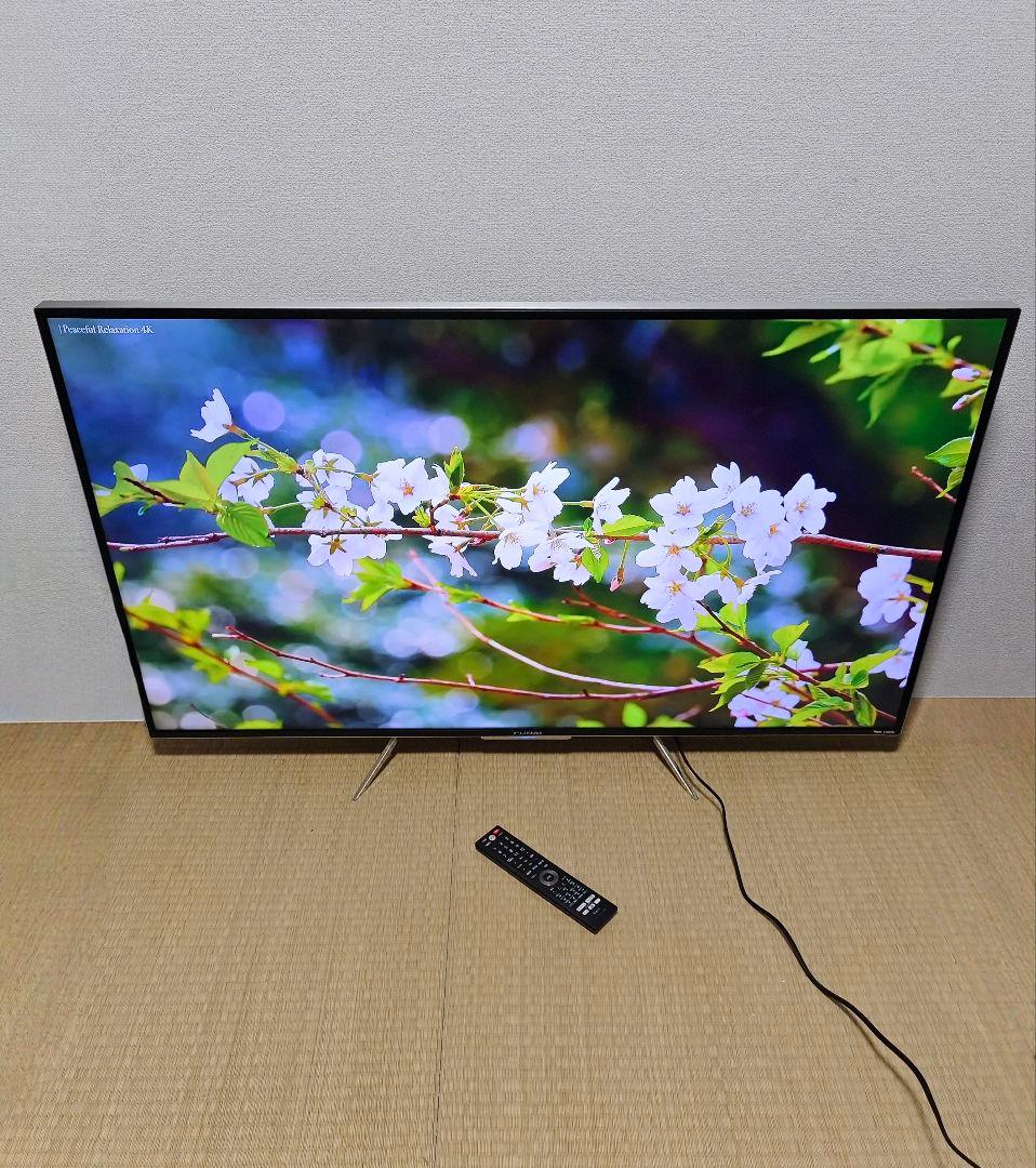 500GB HDD内蔵✔55型✨4K スマートテレビ ネット動画️⭕️地上波
