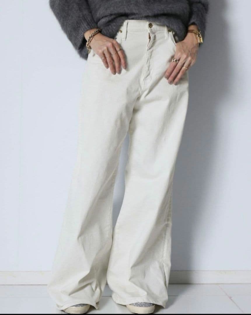 SURT サート　ホワイト デニム　Sサイズ