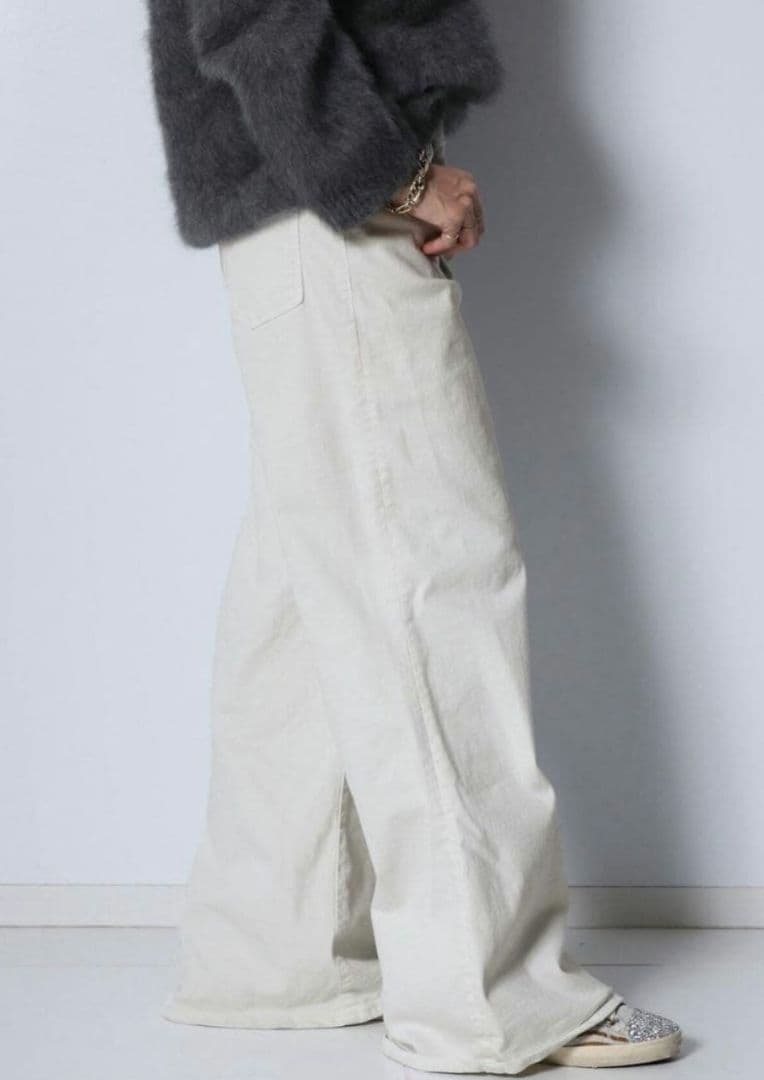 SURT サート　ホワイト デニム　Sサイズ