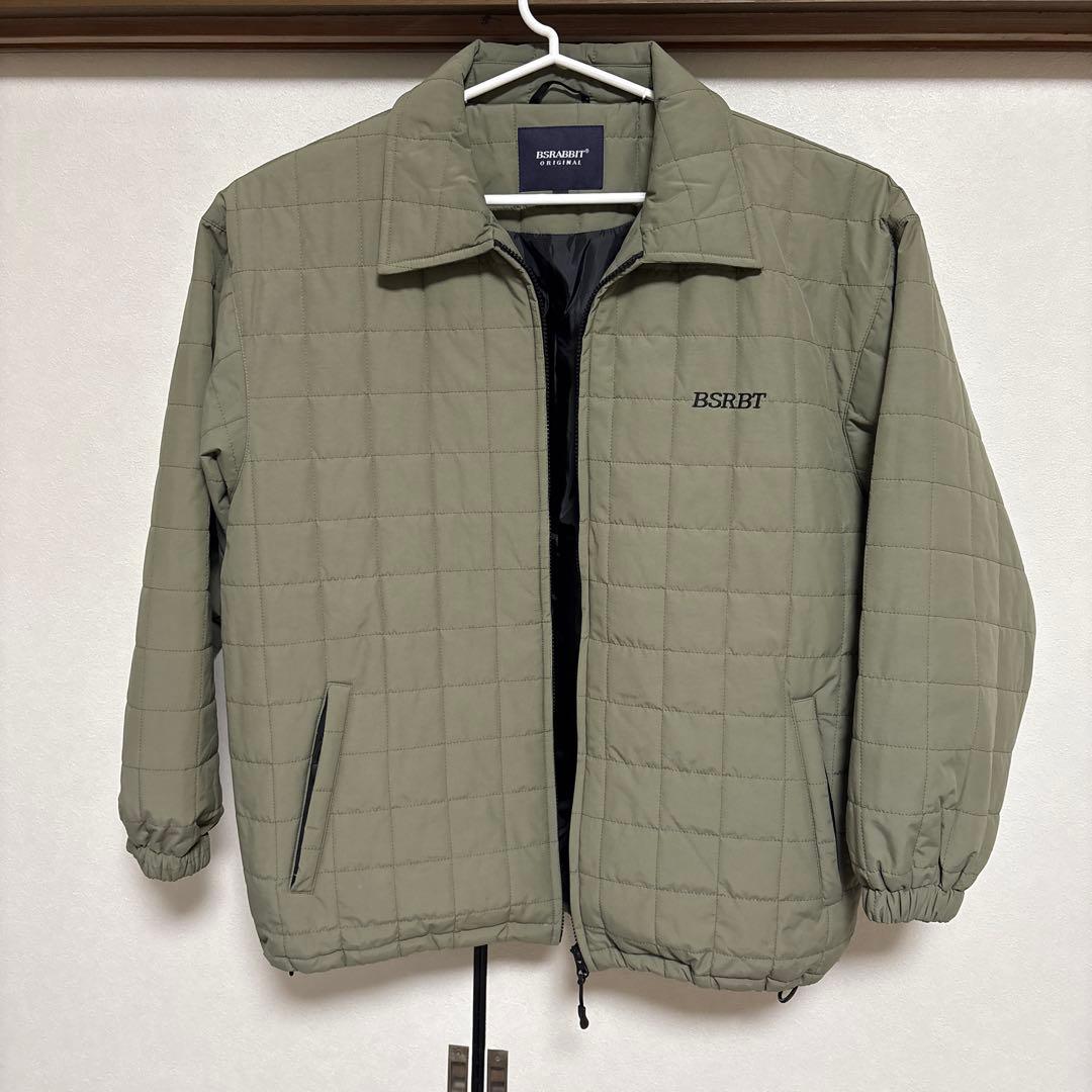 スノーボード LOGO QUILTING COLLAR JACKET KHAKI