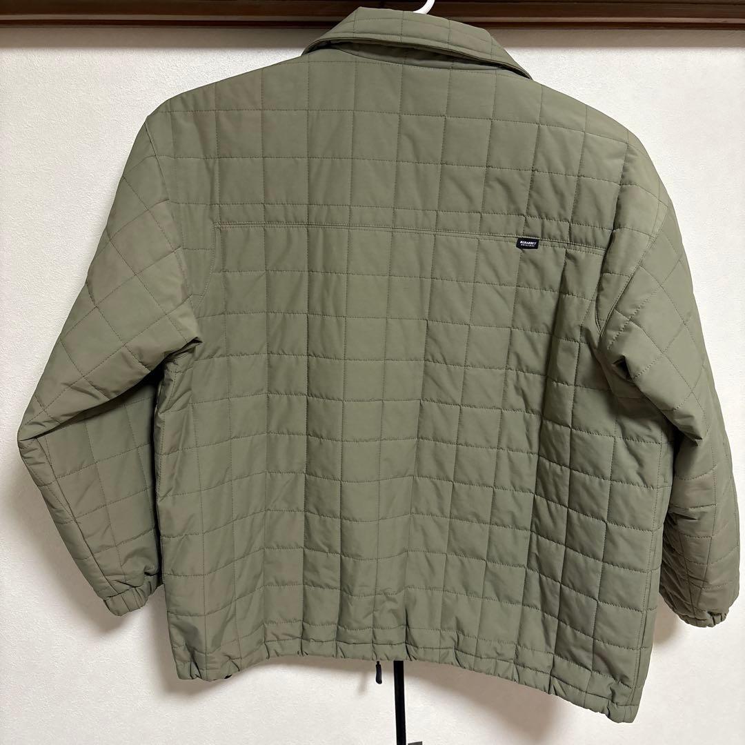 スノーボード LOGO QUILTING COLLAR JACKET KHAKI