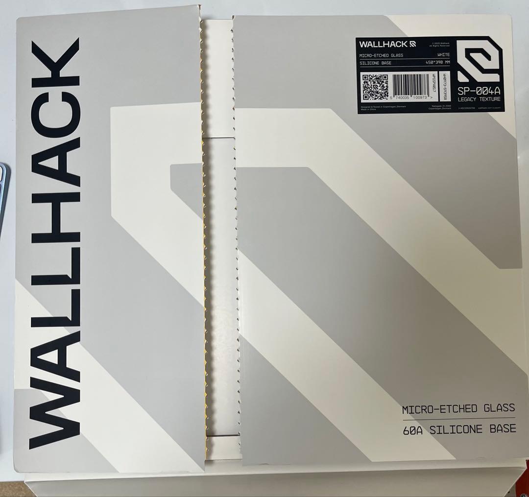 WALLHACK SP-004A マウスパッド UHMW-PEマウスソール付き