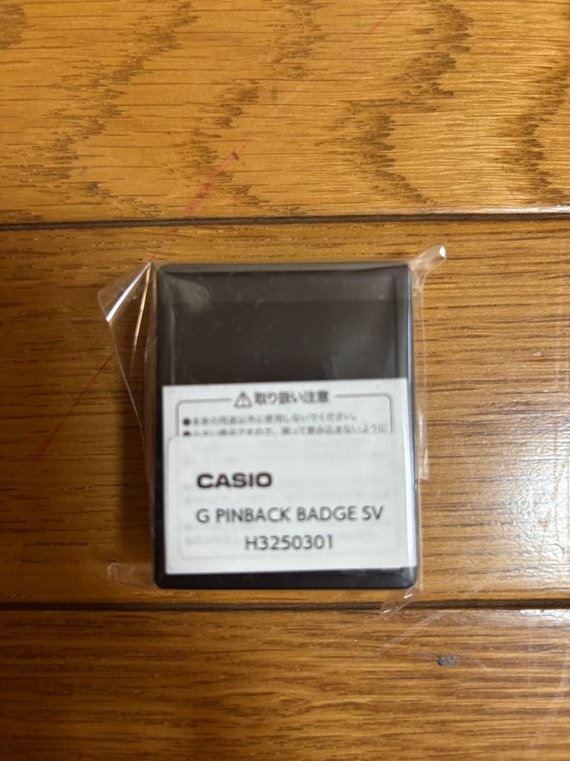 G-SHOCK オリジナルウォッチピロー　 オリジナルピンバッジ　ノベルティ