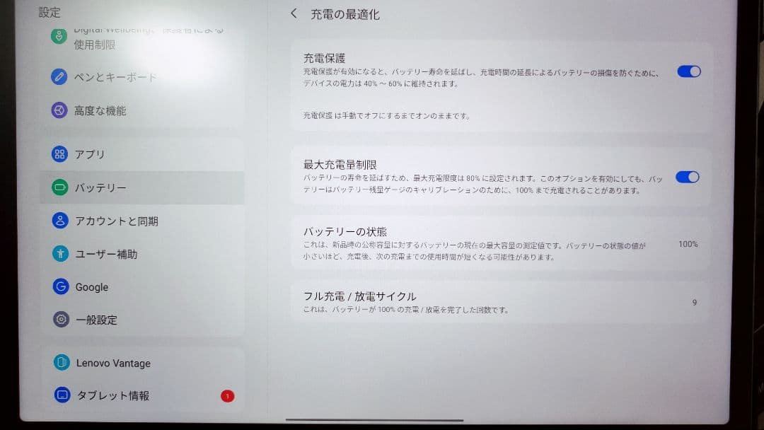 Lenovo Idea Tab Pro 12.7インチ 256GB