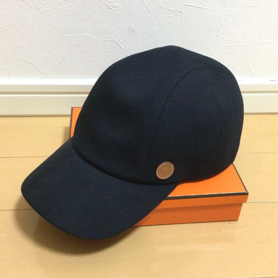 【新品】エルメス キャスケット キャップ　マイルス キャップ 帽子 59