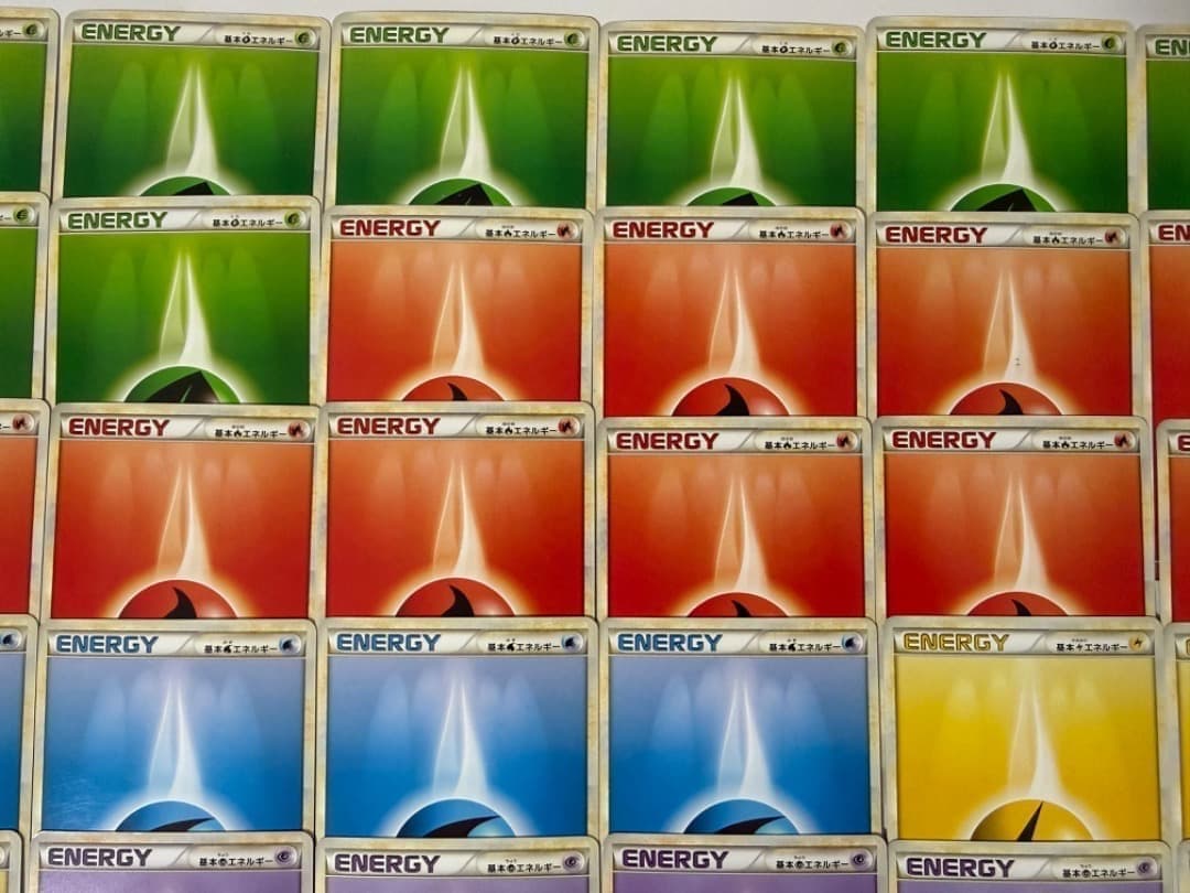 LEGEND　基本エネルギー　まとめ売り　セット　草炎水雷超闘鋼 悪　レジェンド