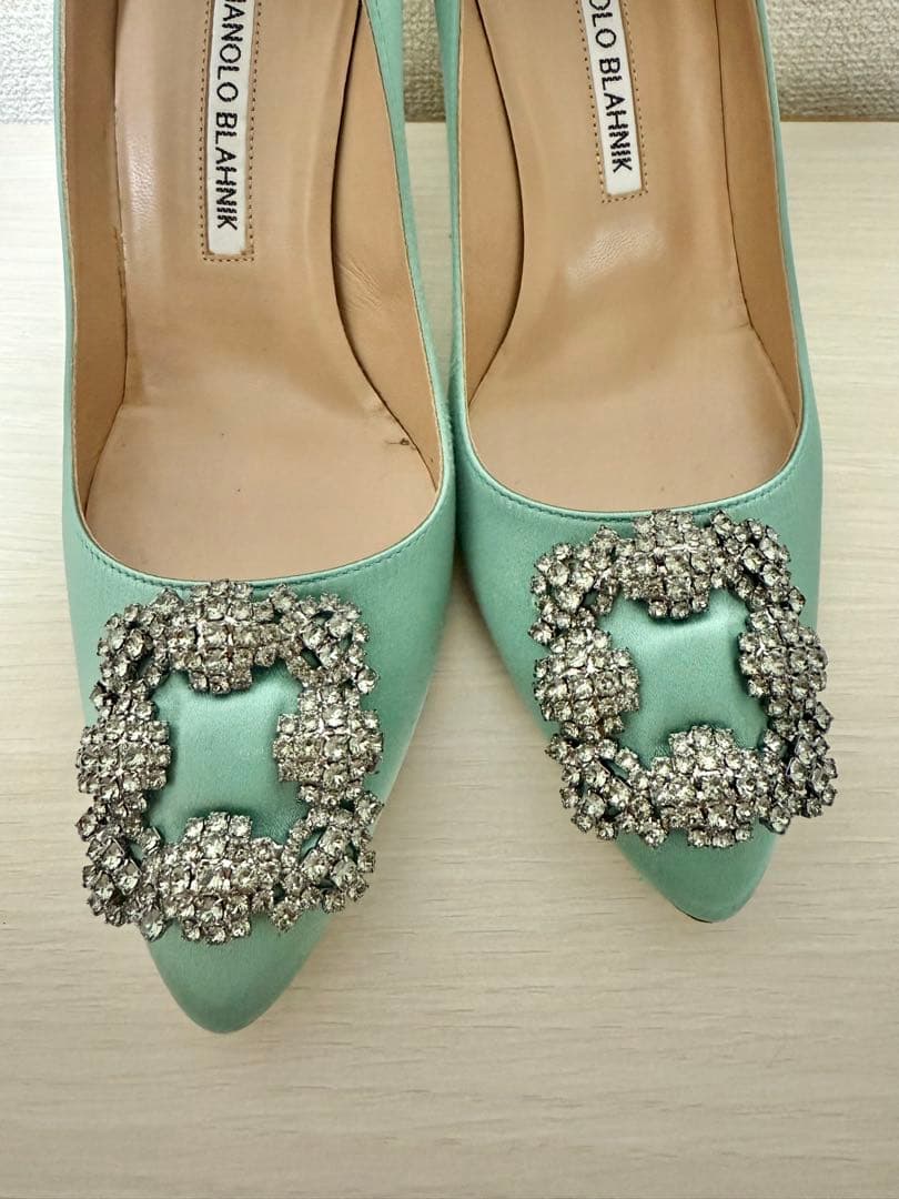MANOLO BLAHNIK ハイヒール　ハンギシ37