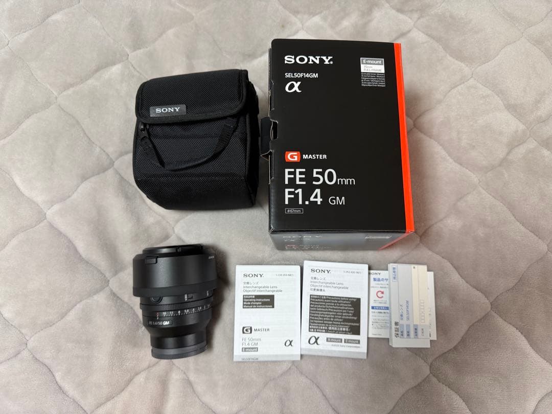 FE50mm F1.4 GM SEL50F14GM (12月21日まで出品)