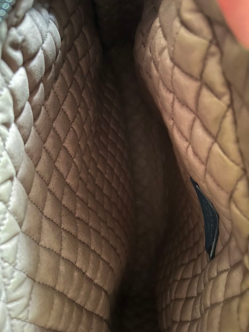 年内最終　値下げ。レザー ビジネスバッグ ブルー　ボッデガヴェネタ