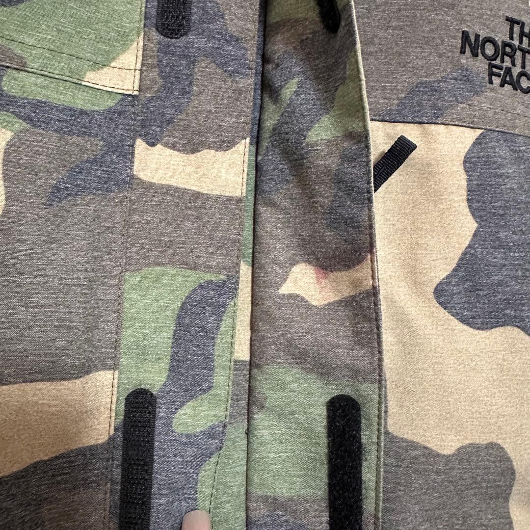 The North Face 迷彩 マウンテンパーカー