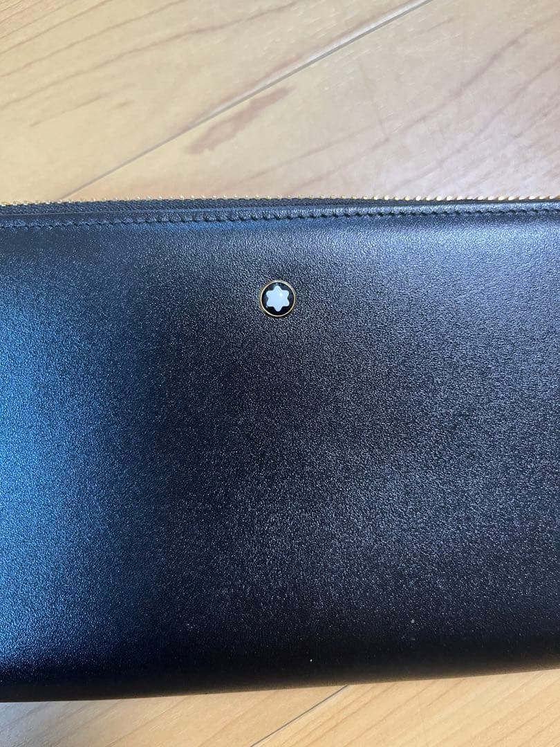 Montblanc 黒 レザー 長財布　未使用品