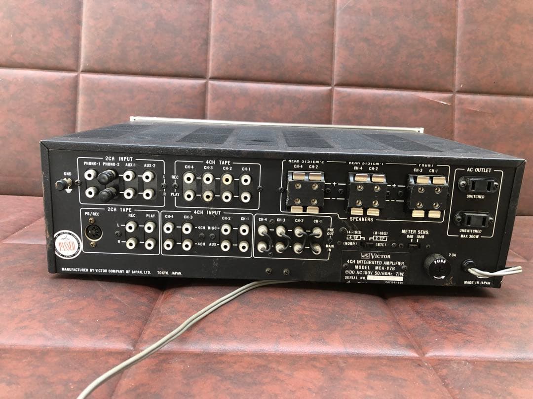 ビクター　MCA-V7B プリメインアンプジャンク(J068)