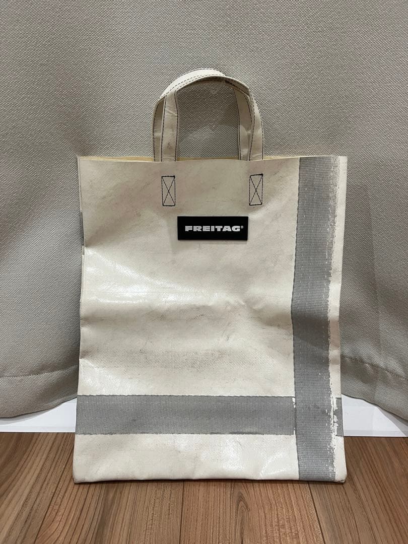 FREITAG MIAMI VICE トートバッグ ホワイト/グレー