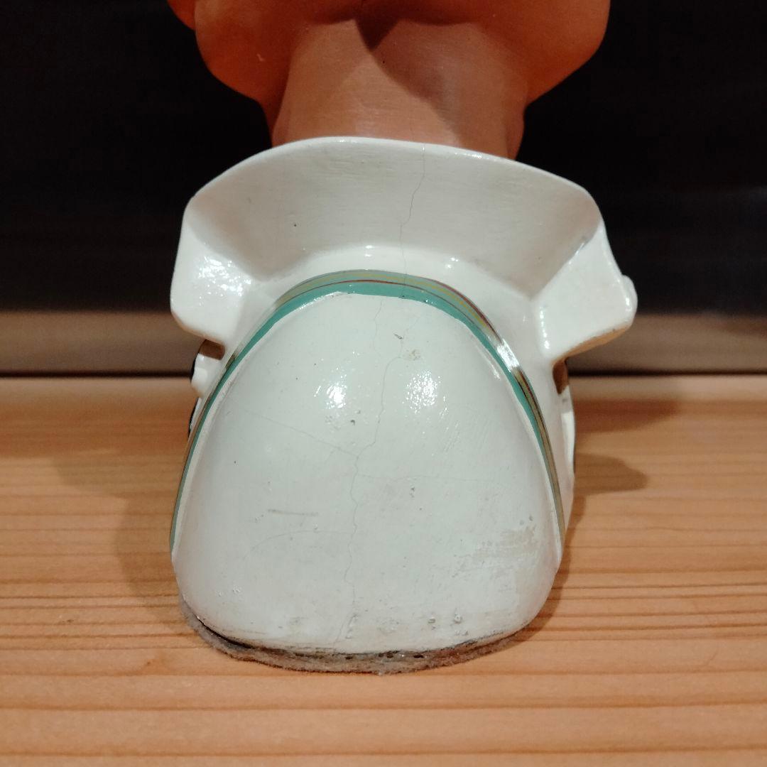 美品 ビンテージ 四つ目　4つ目　置物　ミッドセンチュリー　酔っ払い