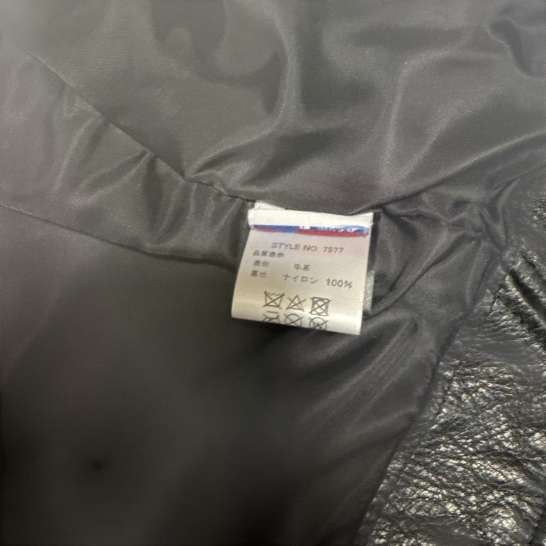 超美品‼️最新型schott516UST 38インチ ネイキッドレザー