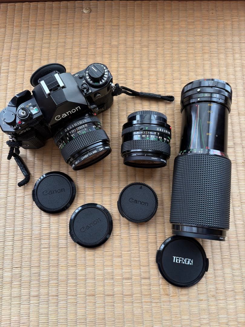 未確認Canon A-1 FD 50mm 1:1.4 FD 28mm 1:2.8