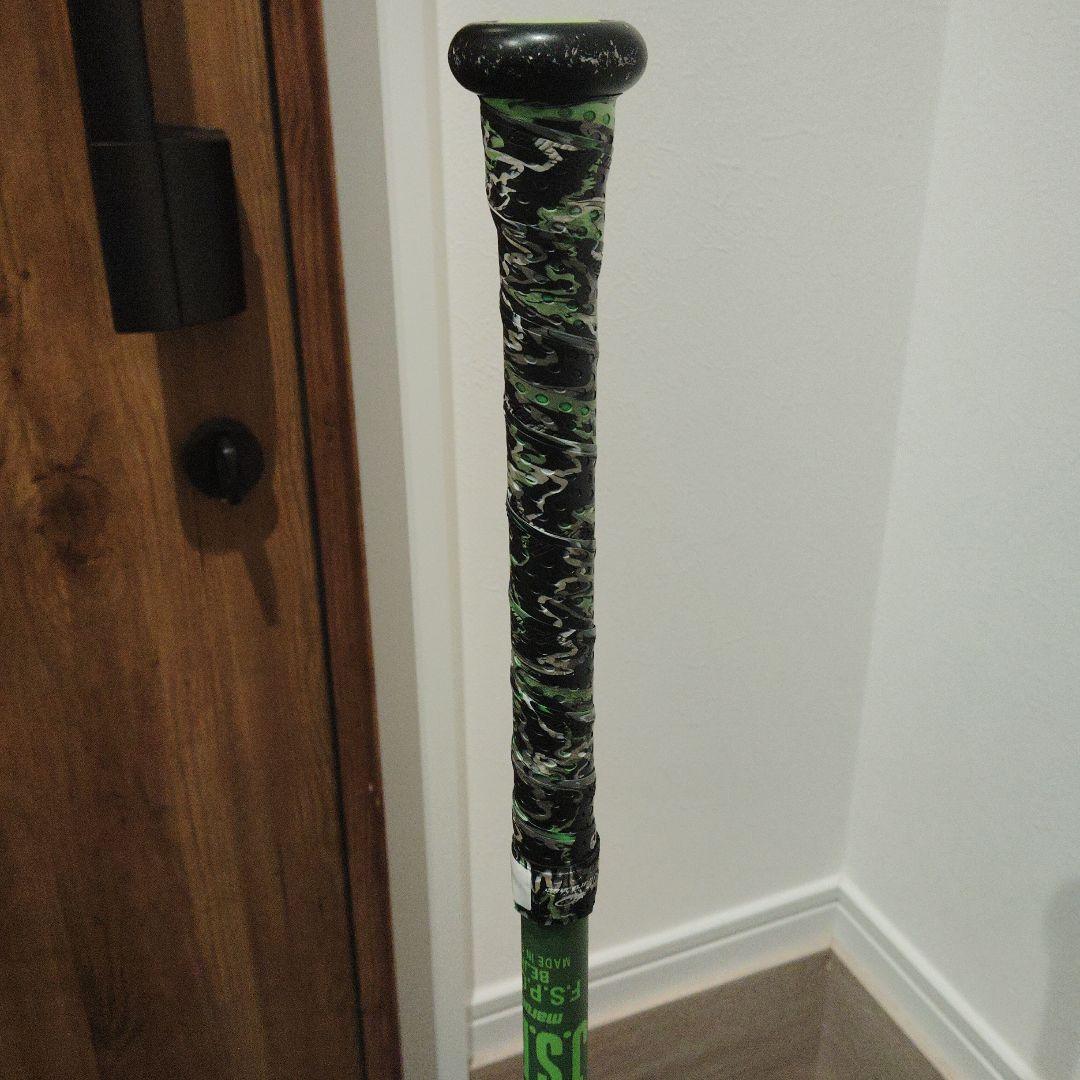 【美品】緑ワニ　ワニクラッシャーMAXジュニア　少年軟式　82cm