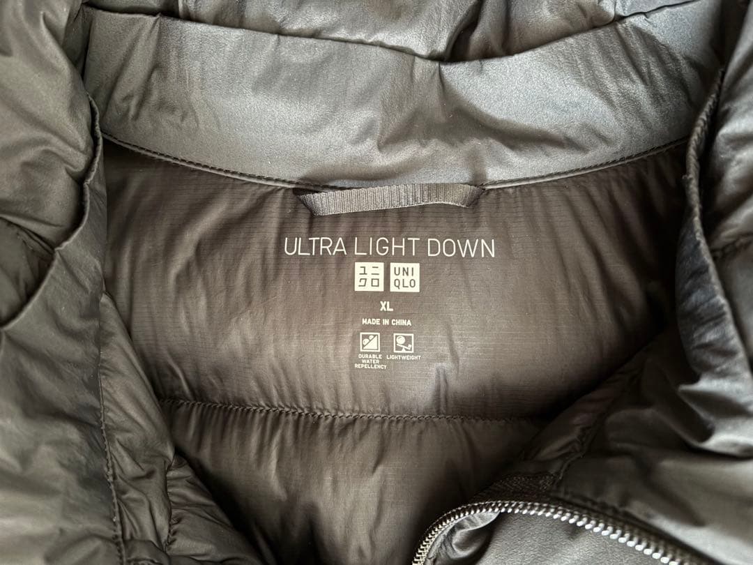 美品 ユニクロ ウルトラライトダウンフーデットコート 2点セット