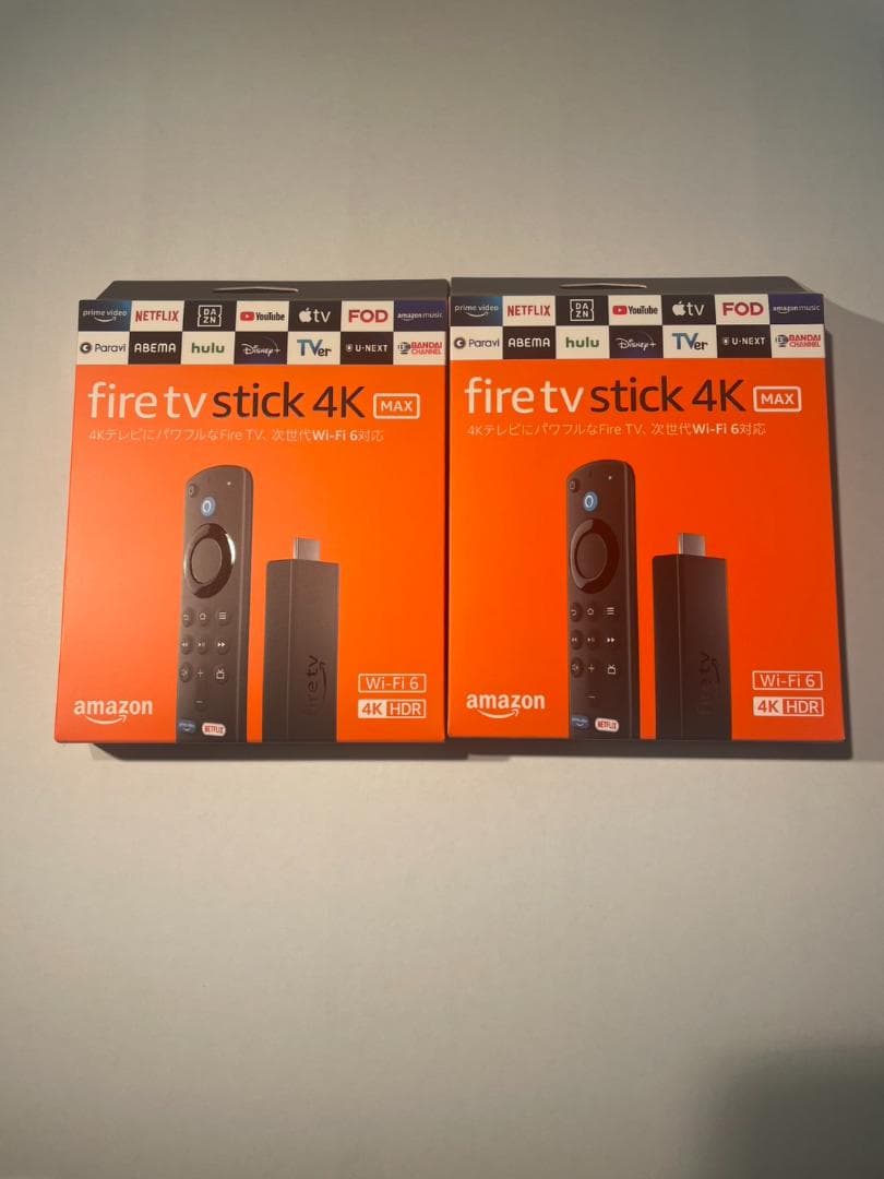 新品未開封セット Fire TV Stick 4K Max x2