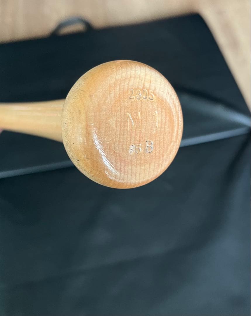 千葉ロッテマリーンズ　藤原恭大 #1　バット NPBマーク 支給品　実使用