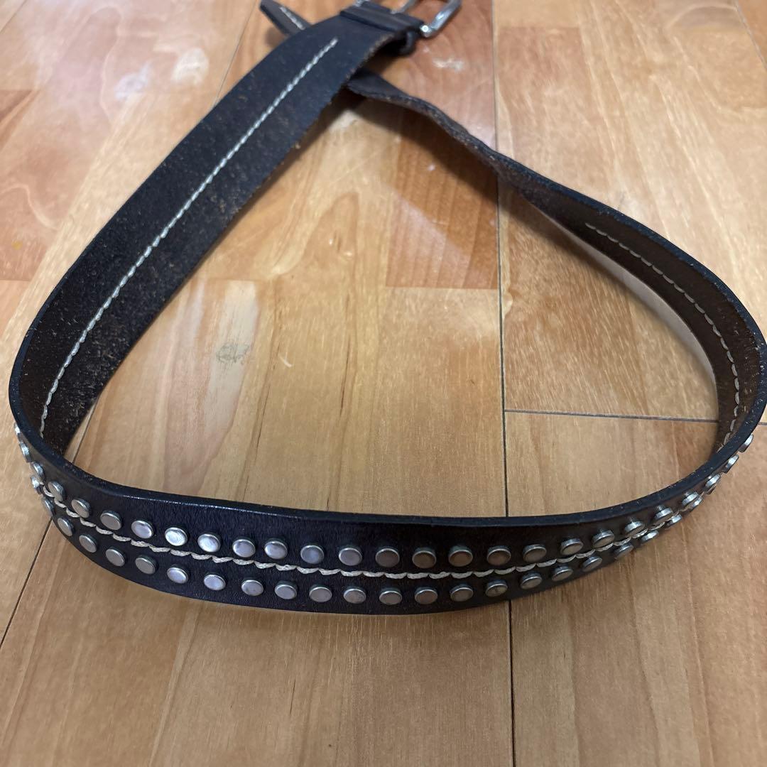 Ralph Lauren ラルフローレン　スタッズベルト　レザー　本革　アメカジ